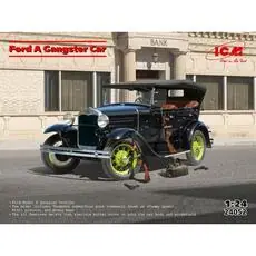 Ford A Gangster Car in 1:24