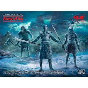 Army of Ice (Night King, Great Other, Wight) in 1:16
