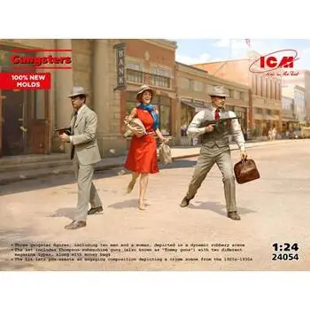 Gangsters (3 figures) in 1:24