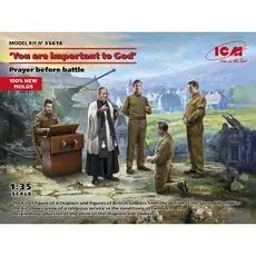 \'You are important to God\'. Prayer before battle in 1:35