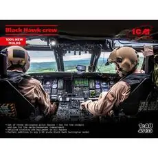 Black Hawk crew (3 figures) (100% new moulds) in 1:48 Black Hawk crew (3 figures) (100% new moulds) in 1:48
