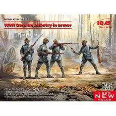 WWI German Infantry in rmor in 1:35