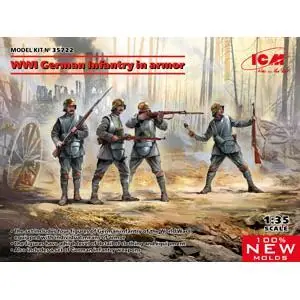 WWI German Infantry in rmor in 1:35