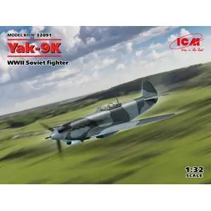 Yak-9K, WWII Soviet fighter in 1:32