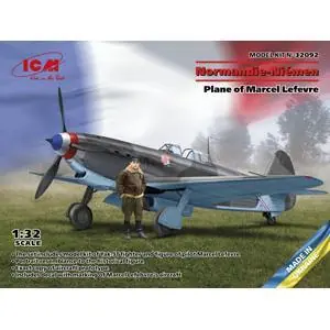 Normandy-Neman. Plane of Marcel Lefevre(Yak-9T w.M.Lefevre figure) in 1:32