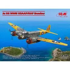Ju 88 WWII USAAF/RAF Bomber in 1:48