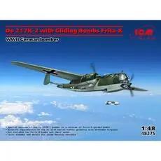 Do 217K-2 with Fritz-X, WWII German bomber in 1:48