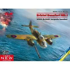 Bristol Beaufort Mk.I, WWII British Torpedo Bomber in 1:48