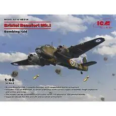 Bristol Beaufort Mk.I. Bombing raid in 1:48