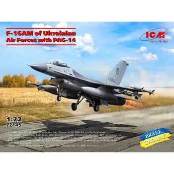 F-16AM of Ukrainian Air Forces with PAG-14 in 1:72