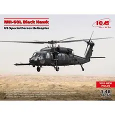 MH-60L Black Hawk, Hubschrauber der US-Spezialeinheiten (100% Neuformen) in 1:48
