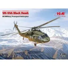 UH-60A Black Hawk, US Military Transport Helicopter in 1:48