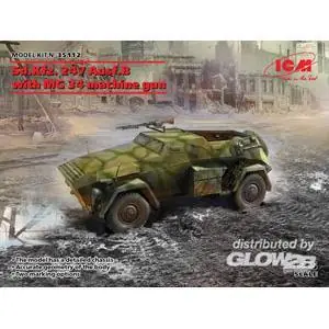 Sd.Kfz. 247 Ausf.B with MG 34 machine gun in 1:35