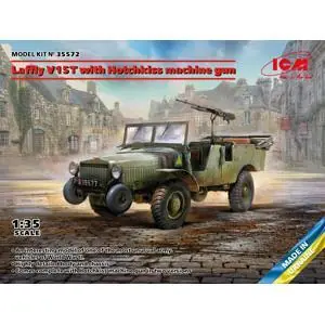 Laffly V15T with Hotchkiss machine gun in 1:35