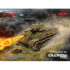 OT-34/76, WWII Soviet flamethrower tank in 1:35