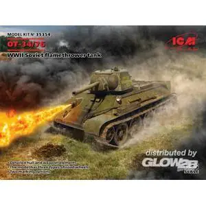 OT-34/76, WWII Soviet flamethrower tank in 1:35