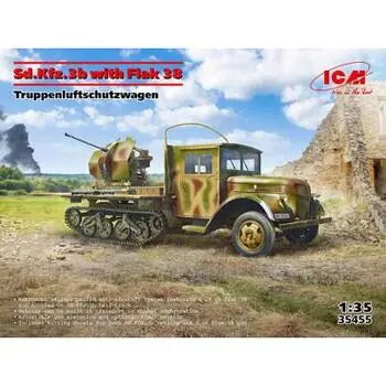 Sd.Kfz.3b with Flak 38 AA Gun in 1:35