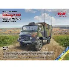 Unimog S 404, German Military Radio Truck in 1:35