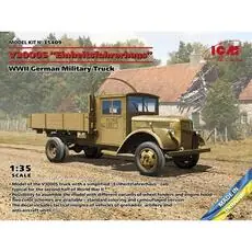 V3000S Einheitsfahrerhaus, WWII German Military Truck in 1:35