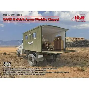 WWII British Army Mobile Chapel in 1:35