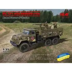 ZiL-131 with DShKMd crew. Armed Forces of Ukraine in 1:35