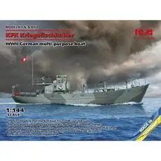 KFK Kriegsfischkutter, WWII German multi-purpose boat (100% new molds) in 1:144