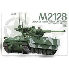 M2128 Bradley 105mm Mobiles Waffensystem in 1:35