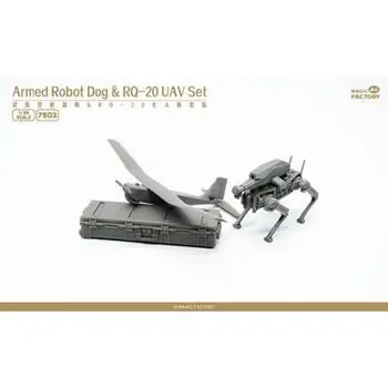 1/35 Armed Robot Dog & RQ-20 UAV Set in 1:35