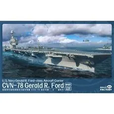 US Navy Flugzeugträger der Gerald R. Ford-Klasse - USS Gerald R. Ford CVN-78 in 1:700