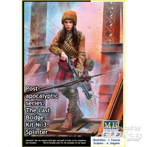 Splinter. Pst-apocalyptic series. The Last Bridge. Kit No.3 in 1:24