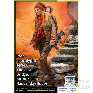 Nadezhda (Hope). Pst-apocalyptic series. The Last Bridge. Kit No.5 in 1:24