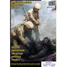 Auf dem Schlachtfeld. Ukrainische Militärsanitäter Serie Russisch-Ukrainischer Krieg, Bausatz ? 8 in 1:35