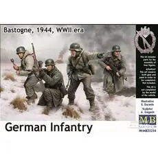 Deutsche Infanterie. Bastogne, 1944, Zweiter Weltkrieg im Maßstab 1:35 Deutsche Infanterie. Bastogne, 1944, Zweiter Weltkrieg im Maßstab 1:35