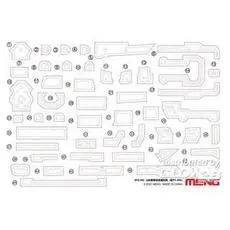 PLA Navy Shandong Paint Masks (For PS-006) in 1:700