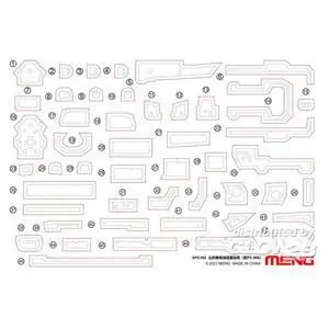 PLA Navy Shandong Paint Masks (For PS-006) in 1:700