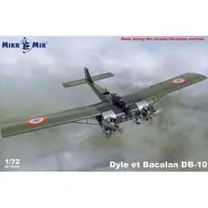 Dyle et Bacalan DB-10 French bomber in 1:72