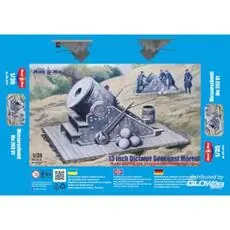 13 inch Dictator Seacoast Mortar in 1:35