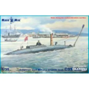 CSS David torpedo boat American Civil War-era in 1:35