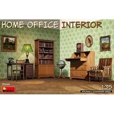 Home Office Interior in 1:35