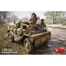 Dingo Mk. III Scout Car w/ Crew in 1:35 Dingo Mk. III Scout Car w/ Crew in 1:35