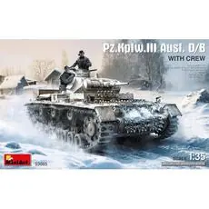Pz.Kpfw.III Ausf. D/B with Crew in 1:35 Pz.Kpfw.III Ausf. D/B with Crew in 1:35