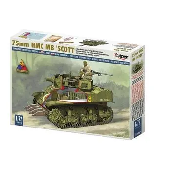 75mm HMC M8 SCOTT Early Version in 1:72