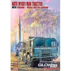 Nato M1001 MAN Tractor & Pershing Missile Erector Launcher Missile Erector Launcher in 1:72