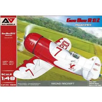 Gee Bee R1/R2 Rennflugzeug (Version 1934-35) im Maßstab 1:48