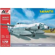 (VVA)14M1P experimenteller Ekranoplan im Maßstab 1:72 (VVA)14M1P experimenteller Ekranoplan im Maßstab 1:72