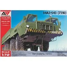 MAZ-543 (7310) Schwerer Artillerie-LKW im Maßstab 1:72 MAZ-543 (7310) Schwerer Artillerie-LKW im Maßstab 1:72