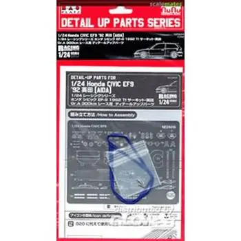 HONDA Civic EF9, Grade UP Parts in 1:24