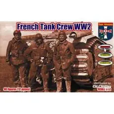 French Tank Crew WW2 in 1:72