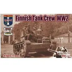 Finnische Panzerbesatzung aus dem Zweiten Weltkrieg im Maßstab 1:72 Finnische Panzerbesatzung aus dem Zweiten Weltkrieg im Maßstab 1:72