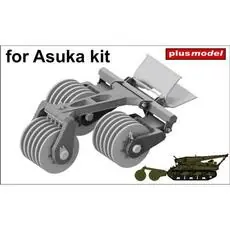 T1E1 US Mine exploder for Sherman – Asuka in 1:35